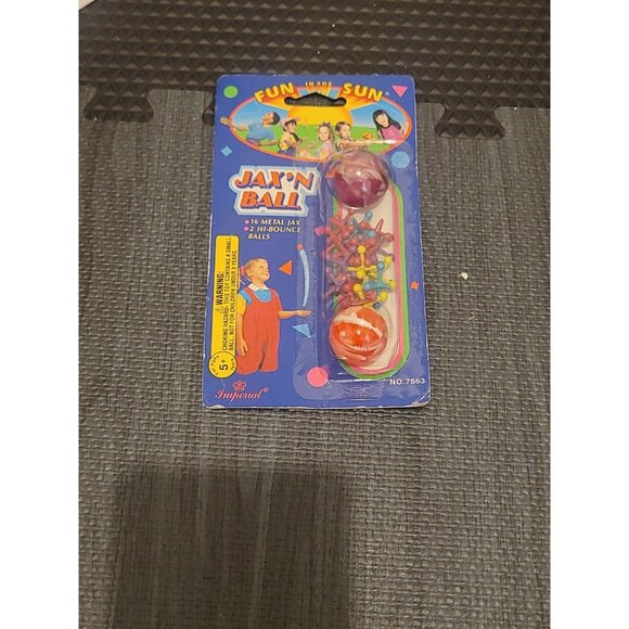Fun In The Sun Jax'n Ball 7563 Imperial Vintage 1994 - Picture 1 of 3